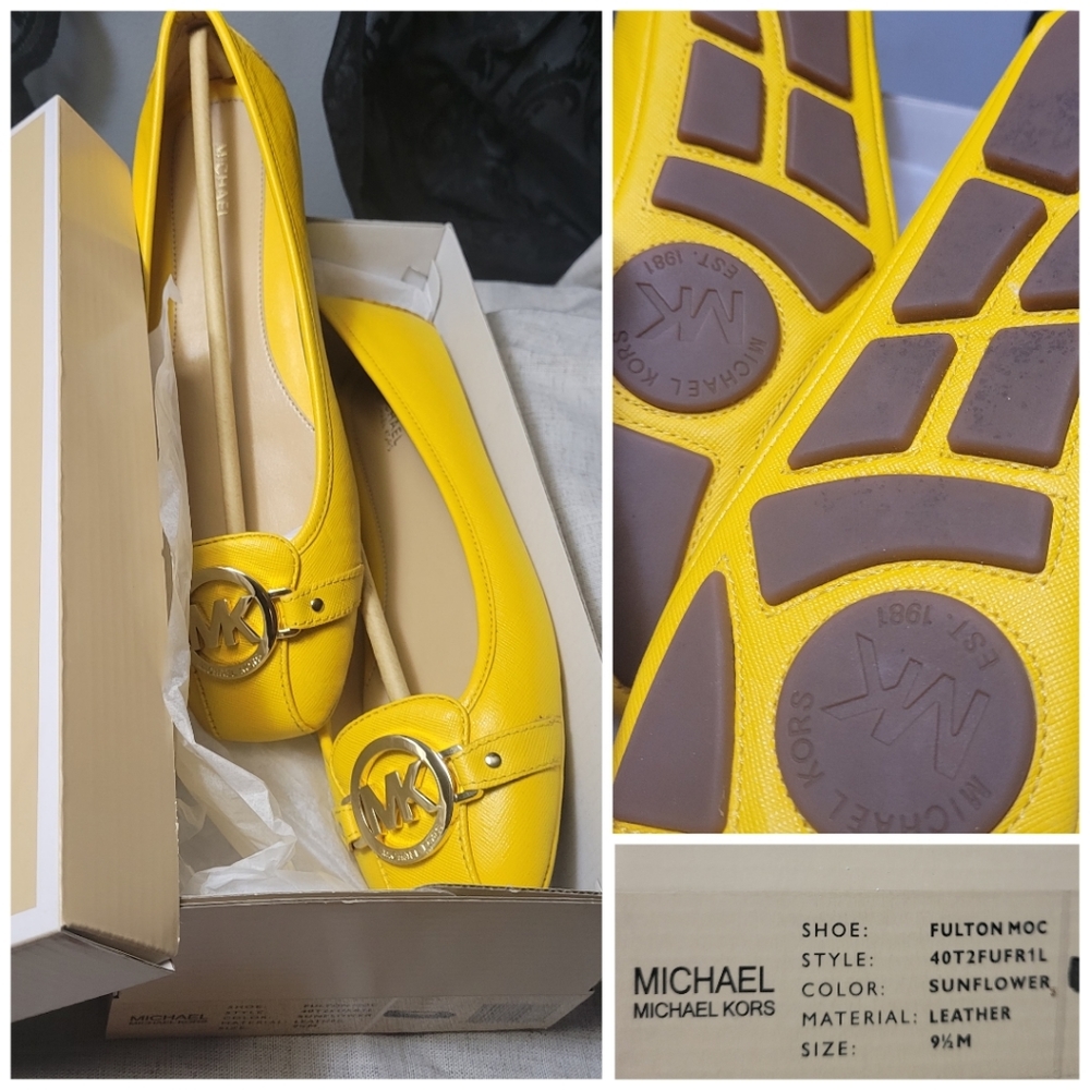 NIB Michael Kors Fulton Moccassins